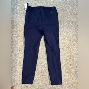 Ralph Lauren athletic stretch pant size 8 navy NWT